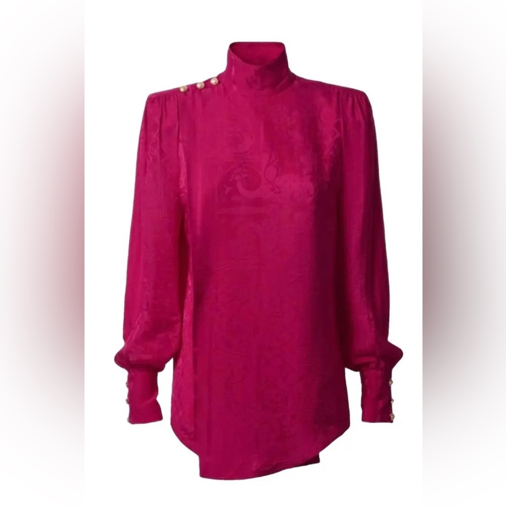 Balmain x H&M Fuchsia Top